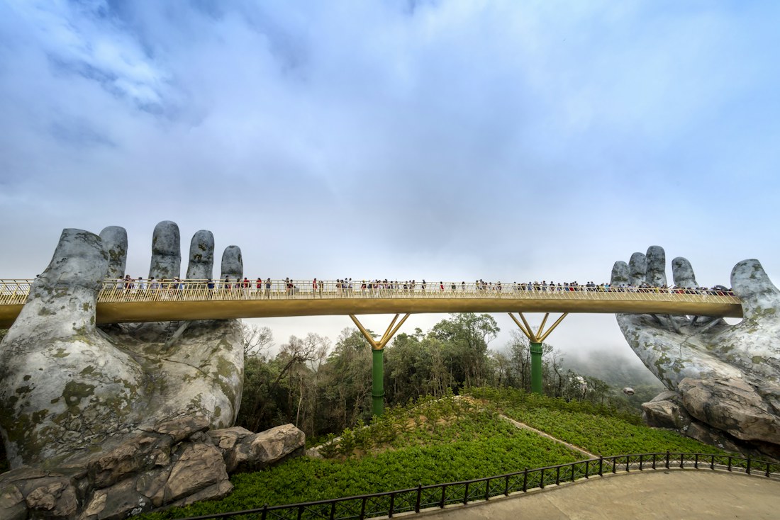 Golden Bridge in Da Nang